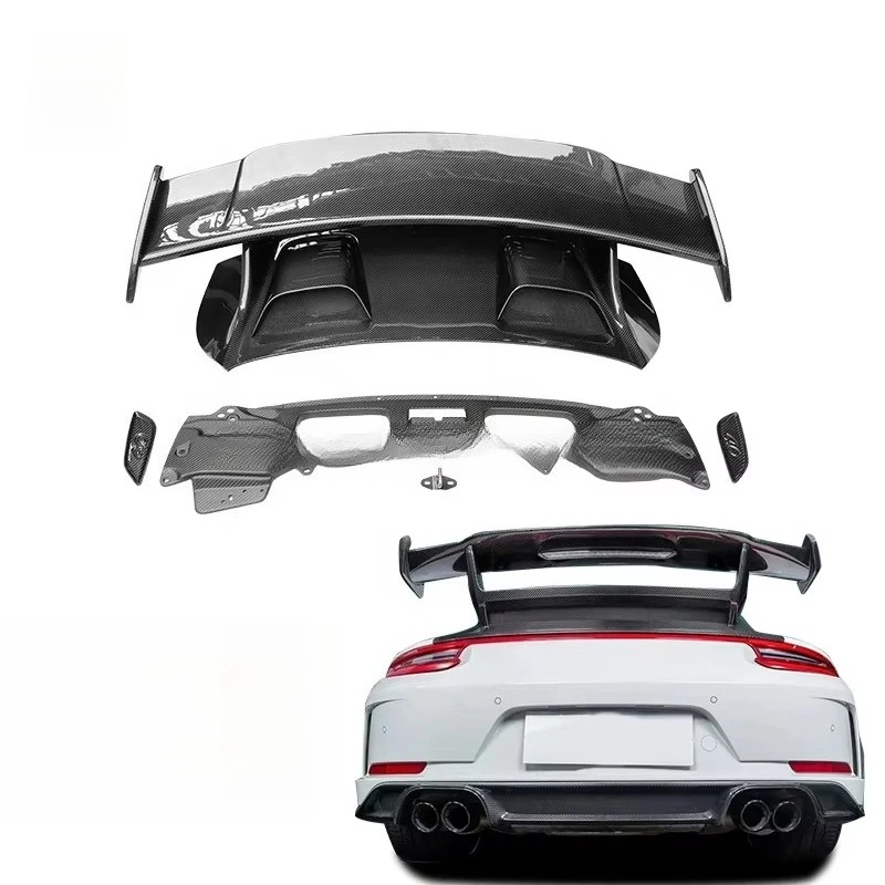 GT3 Style Half Carbon Fiber Rear High Tail Wing for 911 991.2 Carbon Fiber Rear Wing Spoiler Kit Car Modification Parts
GT3 Style Half Carbon Fiber Rear High Tail Wing for 911 991.2 Carbon Fiber Rear Wing Spoiler Kit Car Modification Parts