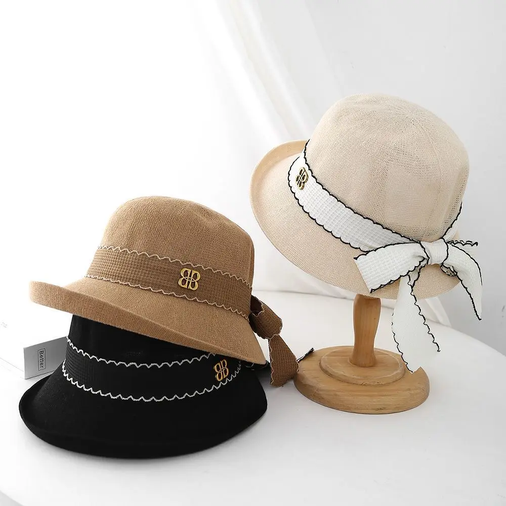 New! Pastoral Ribbon Detailed Small Standard Bucket Hat Retro Bow Top for Spring Summer,Fashionable Foreign Style Sunscreen Hat
New! Pastoral Ribbon Detailed Small Standard Bucket Hat Retro Bow Top for Spring Summer,Fashionable Foreign Style Sunscreen Hat