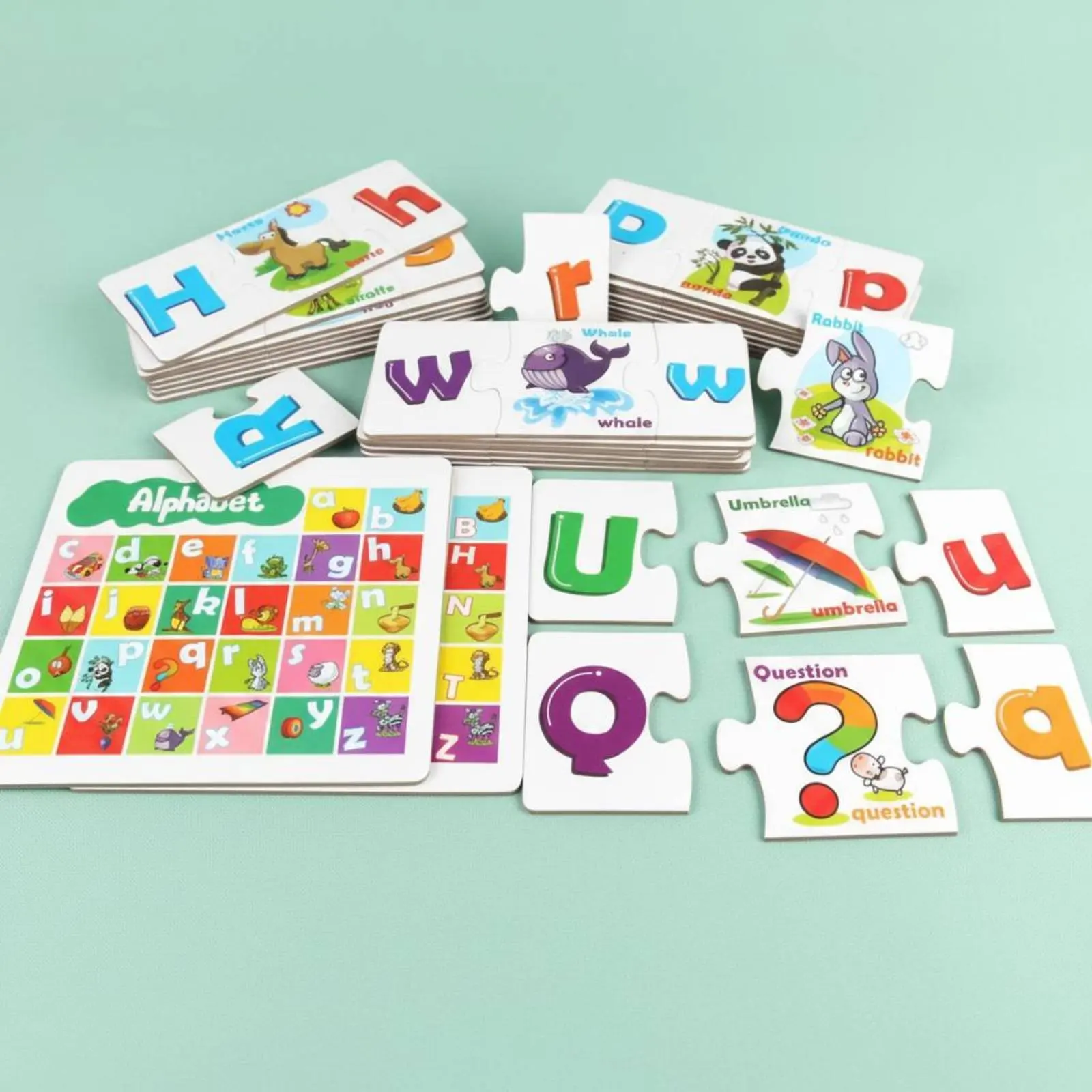 Alphabet Matching Cards Hand-Eye Coordination Wooden Alphabet Game Letter Recognition Game Child-Centered for Classroom
Alphabet Matching Cards Hand-Eye Coordination Wooden Alphabet Game Letter Recognition Game Child-Centered for Classroom