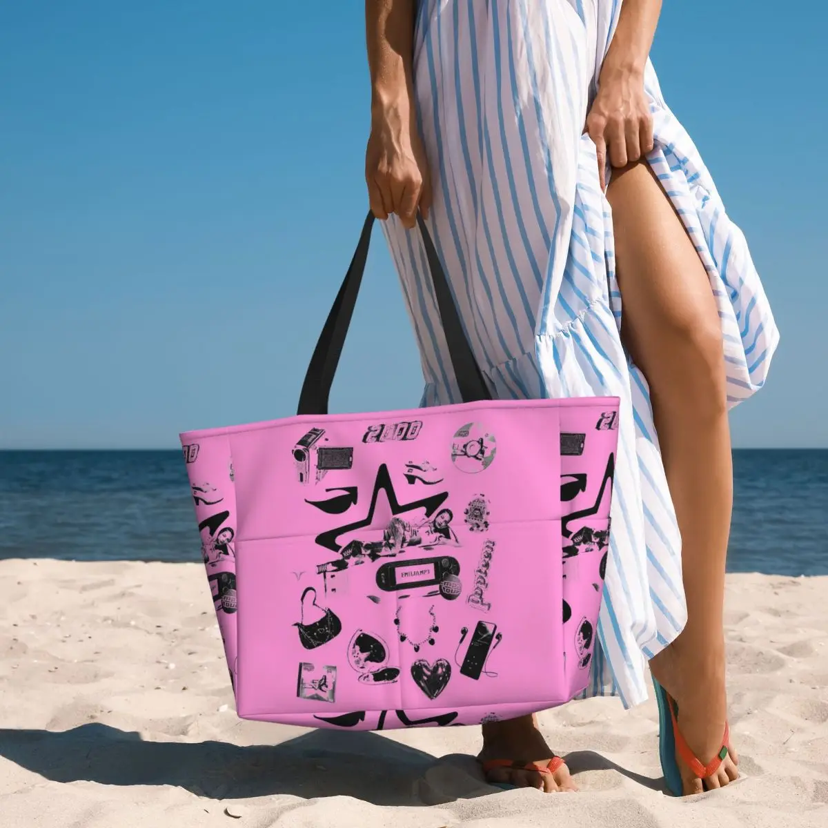 Emilia Mernes Y2k Elements Beach Tote Bag Sport Gym Yoga Duffle Large Tote Bag Women Travel Bag Fitness bag
Emilia Mernes Y2k Elements Beach Tote Bag Sport Gym Yoga Duffle Large Tote Bag Women Travel Bag Fitness bag