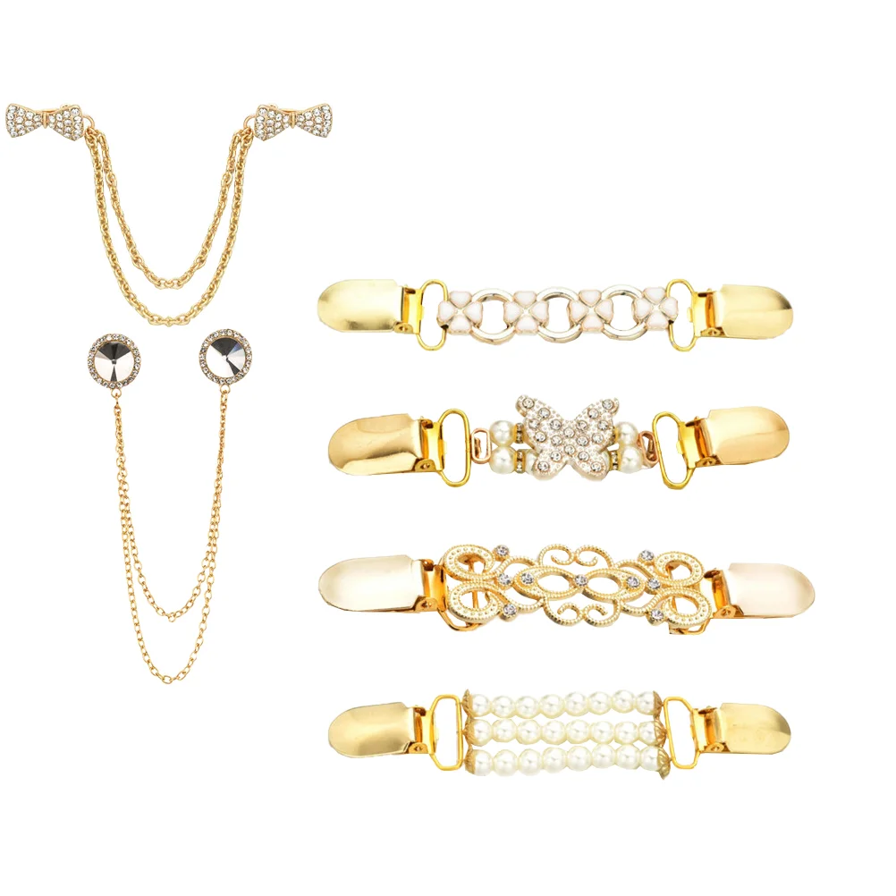 6 Pcs Lavalier Shawl Jacket Collar Clip Miss Boutonniere Pins Ccb Alloy Sweater Clasp
6 Pcs Lavalier Shawl Jacket Collar Clip Miss Boutonniere Pins Ccb Alloy Sweater Clasp