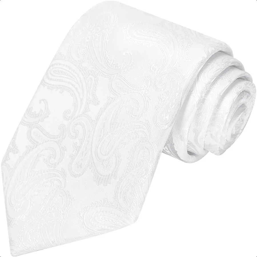 KissTies Mens Necktie Classic Paisley Event Tie + Gift Box
KissTies Mens Necktie Classic Paisley Event Tie + Gift Box