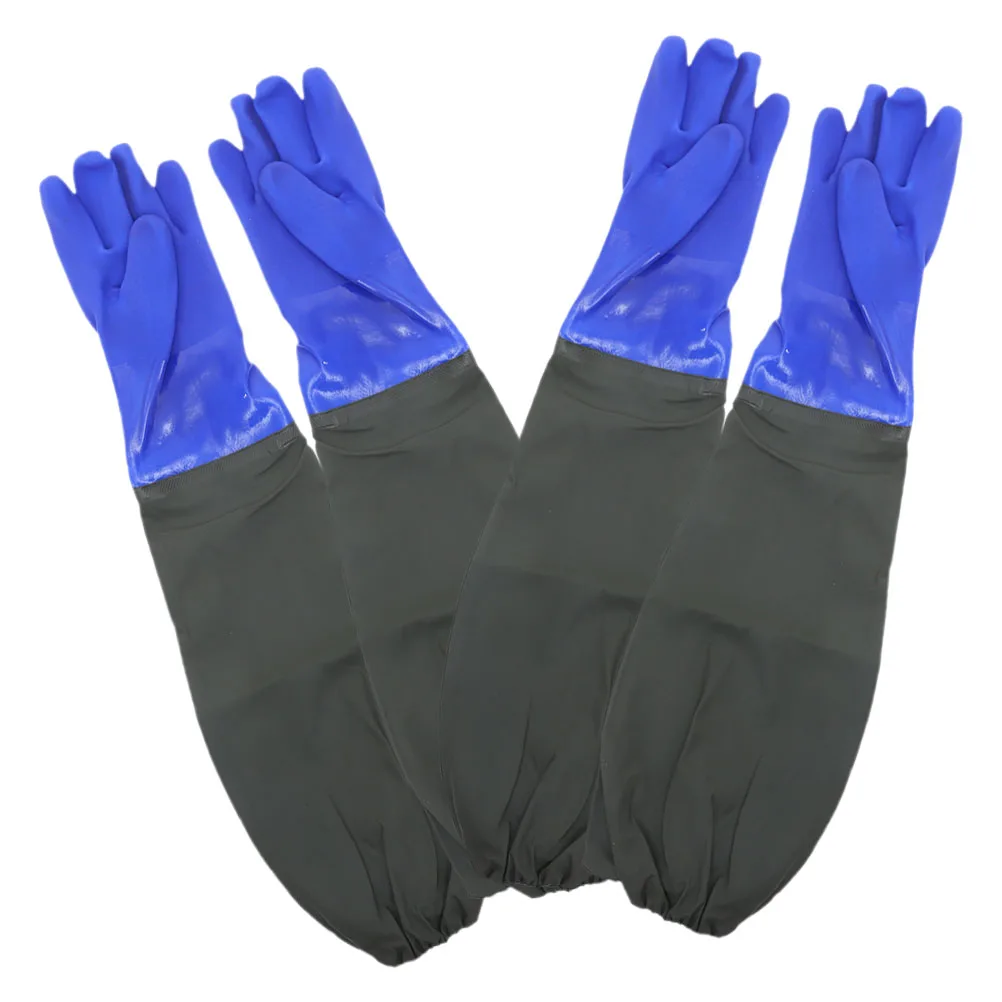 2 Pairs Long Arm Waterproof Dishwashing Gloves Rubber Kitchen Cleaning Elbow Length Reusable Chemical Men Gloves
2 Pairs Long Arm Waterproof Dishwashing Gloves Rubber Kitchen Cleaning Elbow Length Reusable Chemical Men Gloves