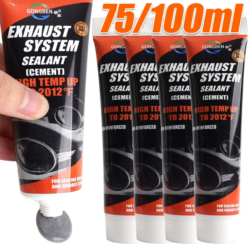 Exhaust Pipe Muffler for Auto Motorcycle Repair Auto Repair Tools Adhesive Glue High-temperature Sealant for Automotive Metals
Exhaust Pipe Muffler for Auto Motorcycle Repair Auto Repair Tools Adhesive Glue High-temperature Sealant for Automotive Metals