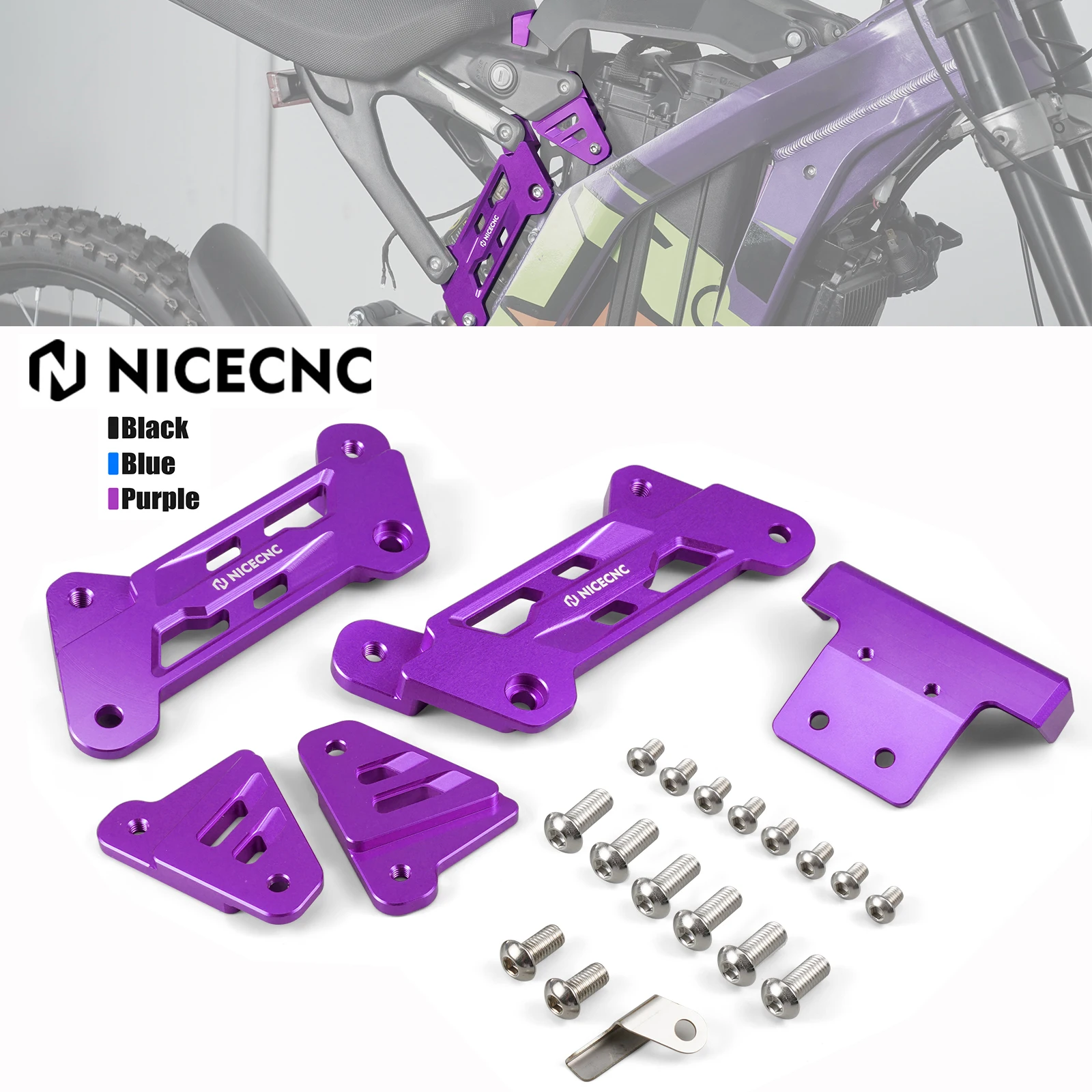 For Surron light bee X S L1E Electric Bike Sur ron Parts Segway X160 X260 Accessories 5cm Rise Seat Riser Seat Raise Bracket kit
For Surron light bee X S L1E Electric Bike Sur ron Parts Segway X160 X260 Accessories 5cm Rise Seat Riser Seat Raise Bracket kit