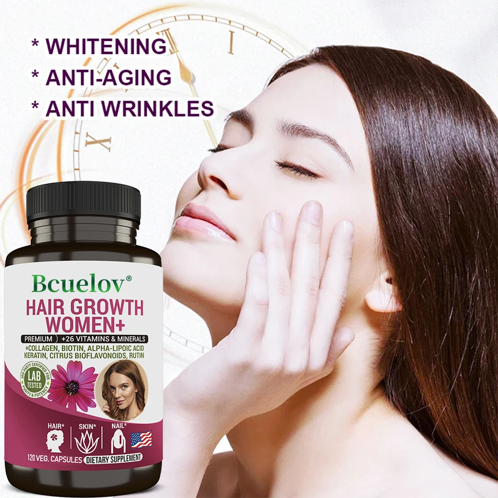 Women's Daily Multi Capsules - Help Heart Brain Immunity Skin & Hair - with Multivitamin and Multimineral - 120 Capsules
Women's Daily Multi Capsules - Help Heart Brain Immunity Skin & Hair - with Multivitamin and Multimineral - 120 Capsules