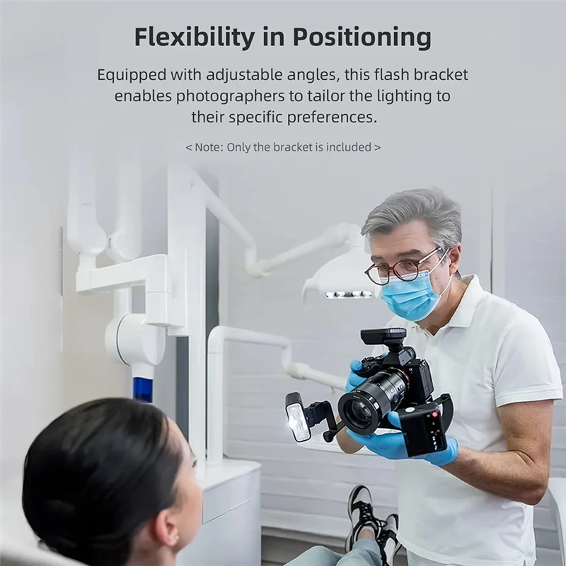 Stylish-MF-DB Flexible Flash Bracket For Photography Portrait Macro Photography For Nikon/ Sony DSLR Cameras
Stylish-MF-DB Flexible Flash Bracket For Photography Portrait Macro Photography For Nikon/ Sony DSLR Cameras
