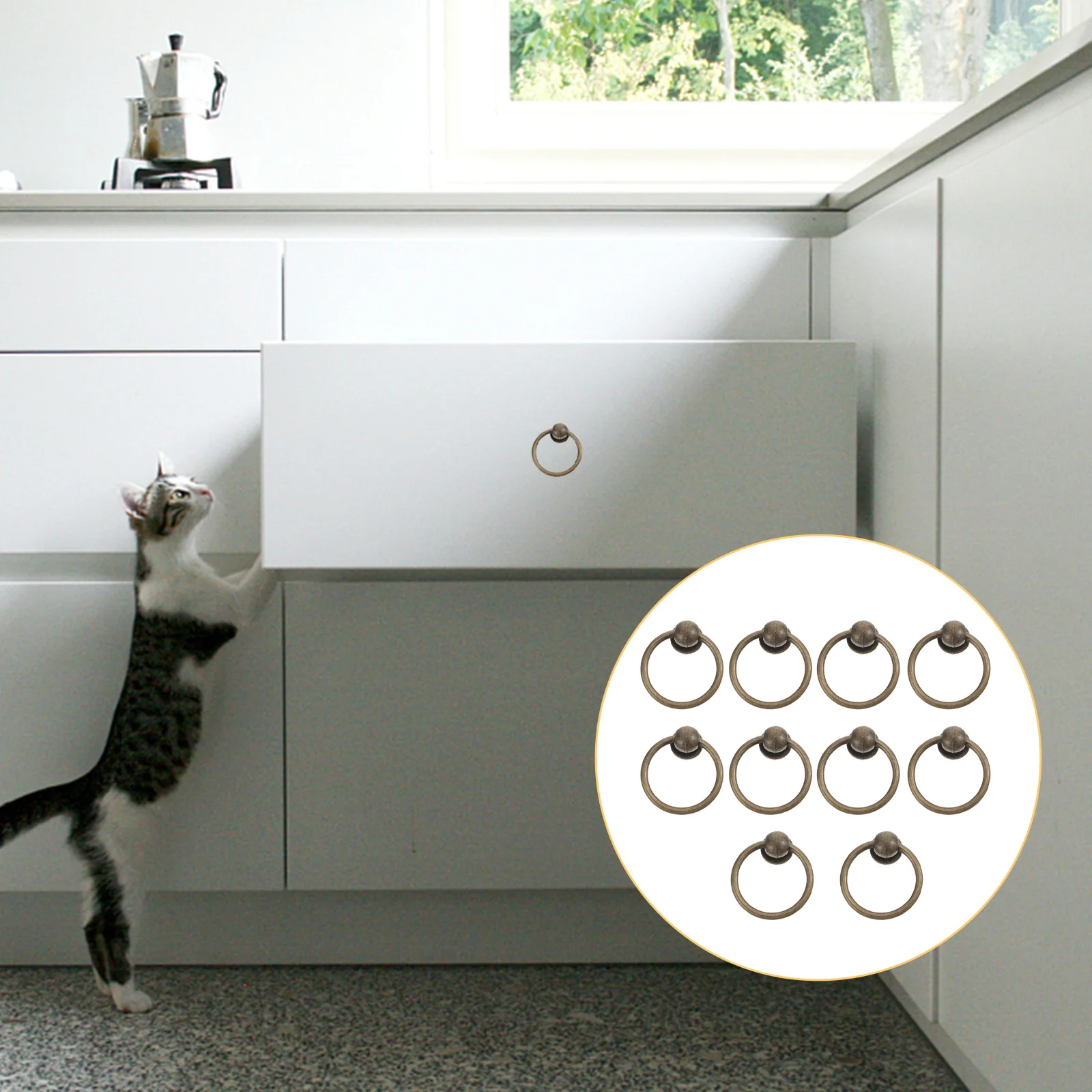 10pcs Premium Zinc Alloy Single Hole Cabinet Handles Rustproof Durable Door Pulls For Kitchen Closet Cupboard Solid Metal Knobs
10pcs Premium Zinc Alloy Single Hole Cabinet Handles Rustproof Durable Door Pulls For Kitchen Closet Cupboard Solid Metal Knobs