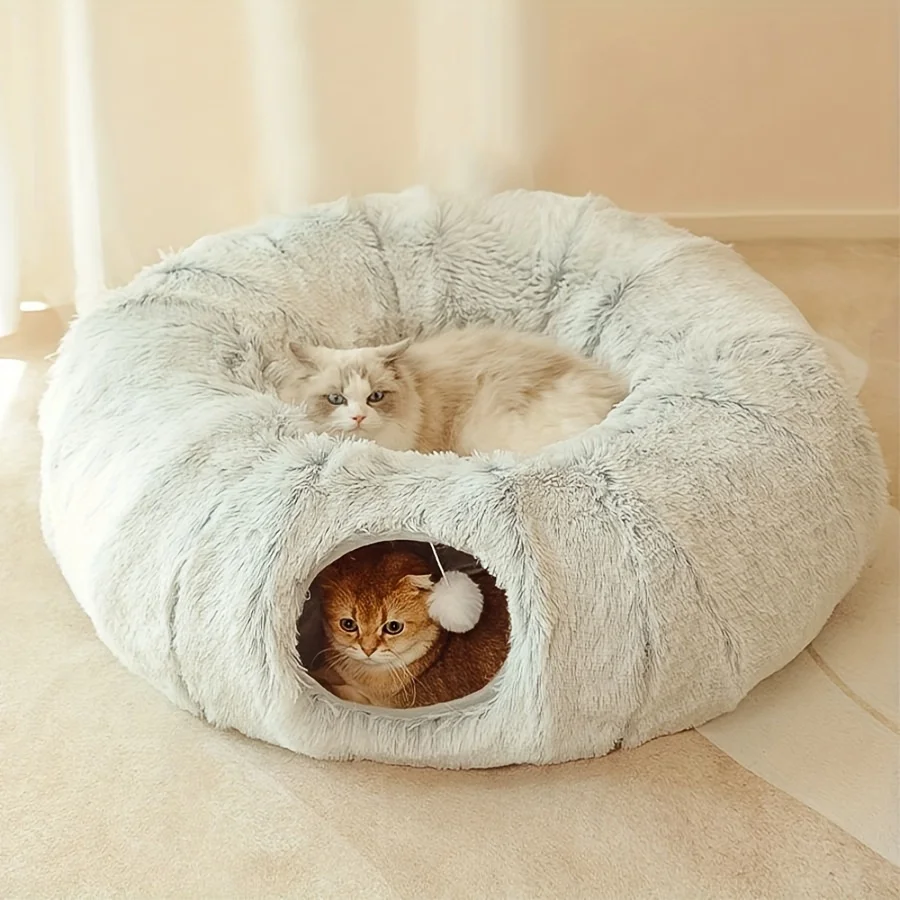 Foldable Detachable Plush Warm Cat Tunnel Cat Nest Pet Cat Tunnel Washable Multi Functional Splicing Cat Channel
Foldable Detachable Plush Warm Cat Tunnel Cat Nest Pet Cat Tunnel Washable Multi Functional Splicing Cat Channel