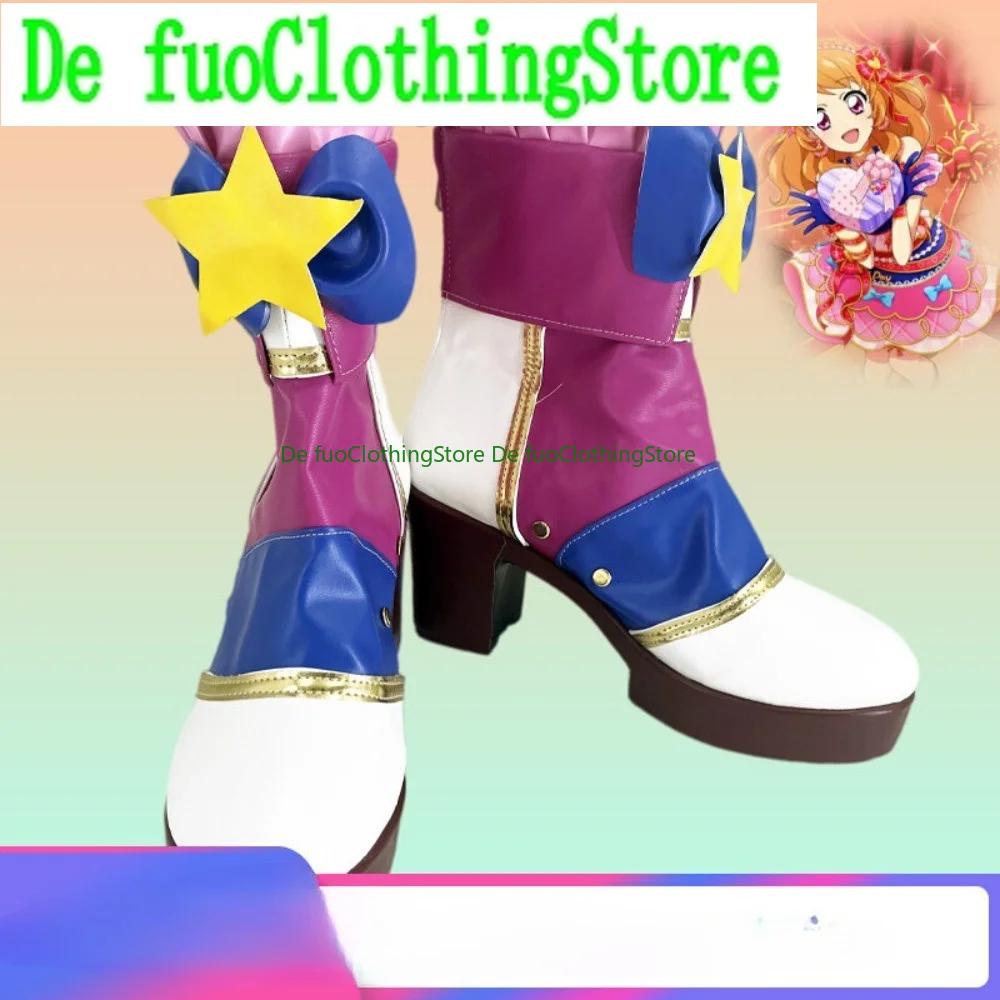 Game Akari Ozora Cosplay Boots Anime Exhibition Cosplay Shoes Customization Girl Halloween Party
Game Akari Ozora Cosplay Boots Anime Exhibition Cosplay Shoes Customization Girl Halloween Party