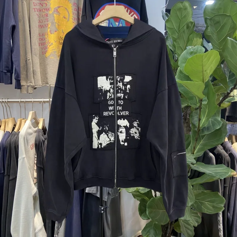 Толстовка с капюшоном на молнии в стиле ретро в американском стиле Sle Sad Rich второго поколения Jaet, свободная посадка, длинная молодежная повседневная одежда
Толстовка с капюшоном на молнии в стиле ретро в американском стиле Sle Sad Rich второго поколения Jaet, свободная посадка, длинная молодежная повседневная одежда