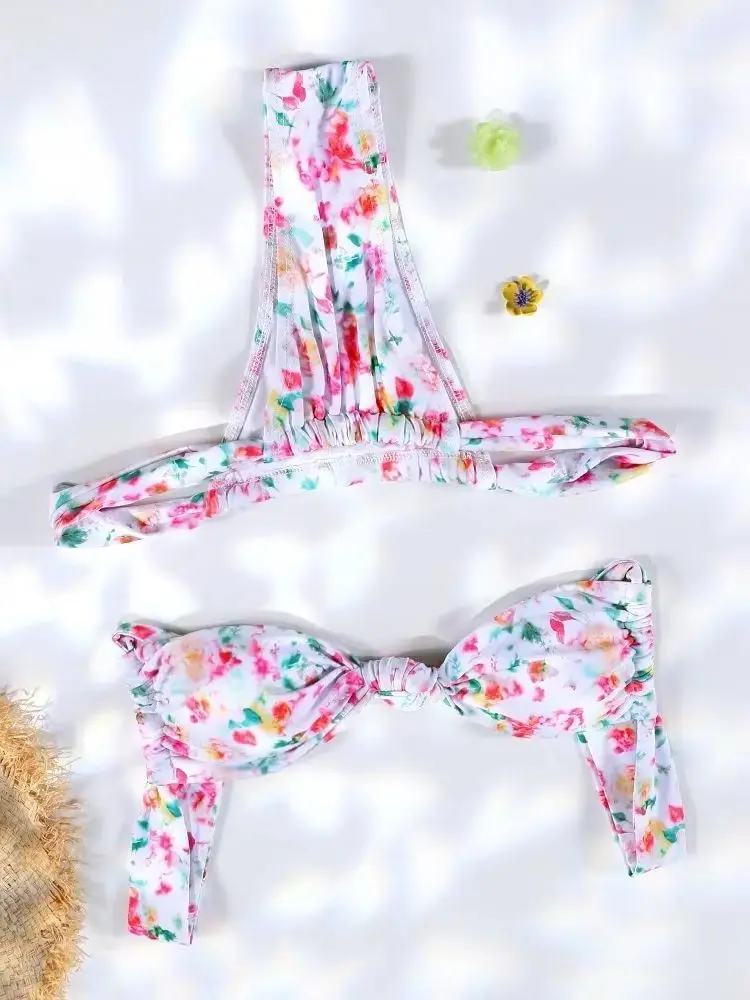 Women's Swimsuit 2025 Push Up Bikinis Set Two Piece Bathing Suit Sexy Bikini Swimwear Print Beachwear Tied Biquinis
Women's Swimsuit 2025 Push Up Bikinis Set Two Piece Bathing Suit Sexy Bikini Swimwear Print Beachwear Tied Biquinis