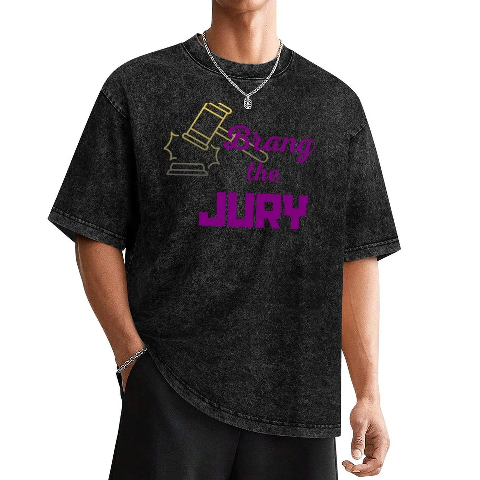 LAW NERDS - BRANG THE JURY T-Shirt clothes graphic t shirts summer top summer shirt slim fit t shirts for men
LAW NERDS - BRANG THE JURY T-Shirt clothes graphic t shirts summer top summer shirt slim fit t shirts for men