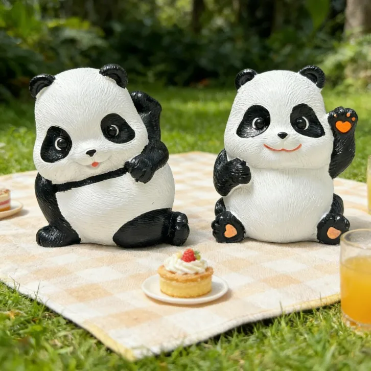 Cute Panda Resin Ornament Lovely Shape Outdoor Courtyard Decoration Home Soft Furnishing Decor Figurine
Cute Panda Resin Ornament Lovely Shape Outdoor Courtyard Decoration Home Soft Furnishing Decor Figurine