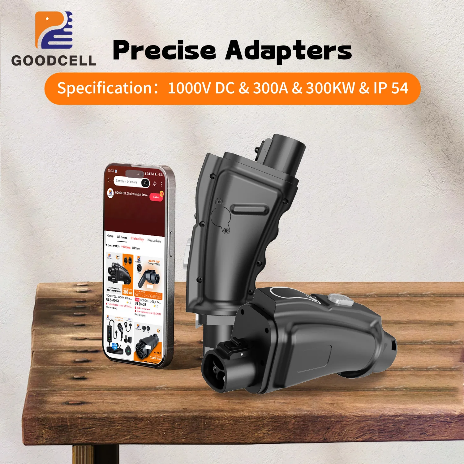 GOODCELL 300KW 300A NACS To GBT Автомобильный адаптер постоянного тока Разъем для зарядного устройства EV Адаптер NACS для электромобиля GBT для BYD GE3
GOODCELL 300KW 300A NACS To GBT Автомобильный адаптер постоянного тока Разъем для зарядного устройства EV Адаптер NACS для электромобиля GBT для BYD GE3