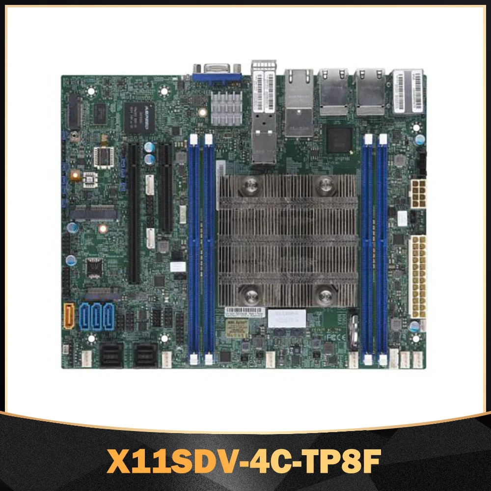 Высококачественная материнская плата X11SDV-4C-TP8F, процессор Xeon D-2123IT, поддержка процессора TDP до 60 Вт TDP для Supermicro
Высококачественная материнская плата X11SDV-4C-TP8F, процессор Xeon D-2123IT, поддержка процессора TDP до 60 Вт TDP для Supermicro
