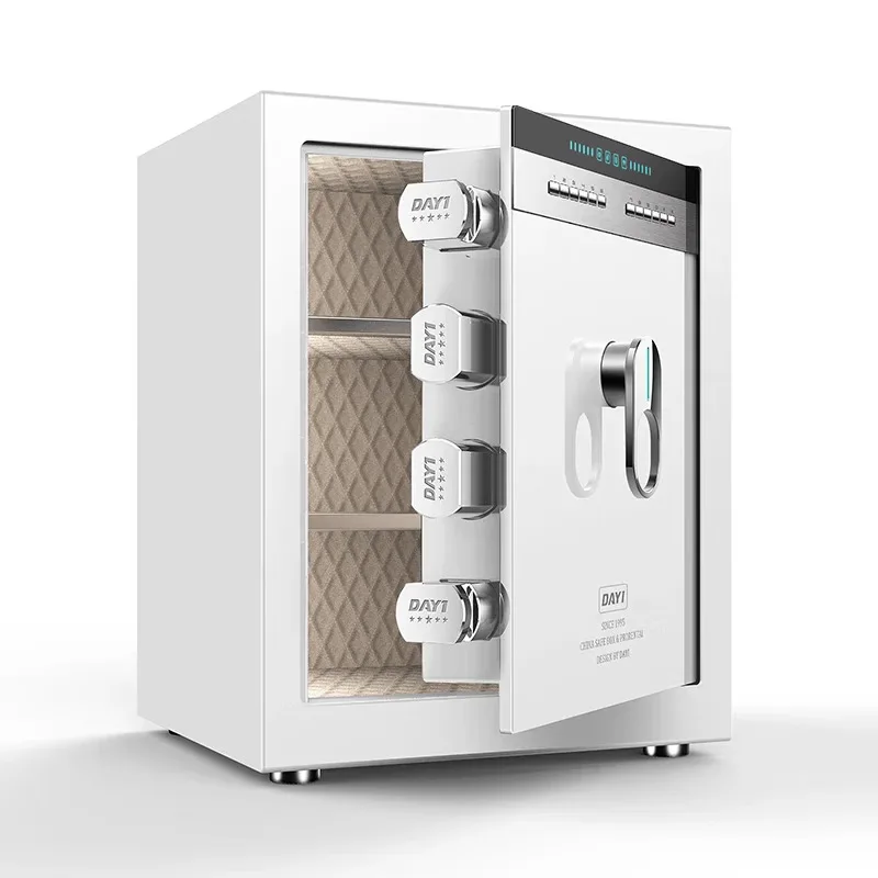 Сейф для домашнего офиса, небольшой пароль от отпечатков пальцев, умный прикроватный сейф, цельнометаллическая защита от кражи
Сейф для домашнего офиса, небольшой пароль от отпечатков пальцев, умный прикроватный сейф, цельнометаллическая защита от кражи