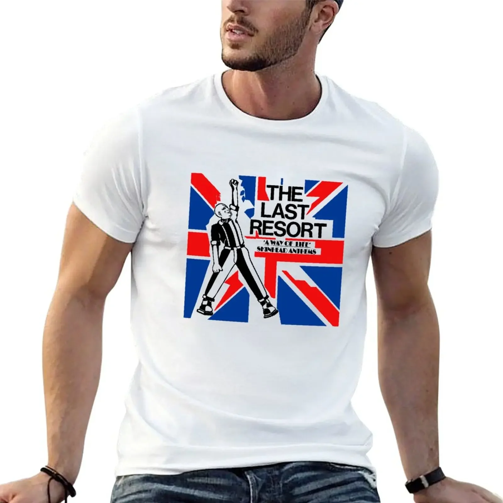 The Last Resort Skinheads A Way Of Life Skinhead Anthems T-Shirt rapper graphic tees boys animal print vintage t shirt men
The Last Resort Skinheads A Way Of Life Skinhead Anthems T-Shirt rapper graphic tees boys animal print vintage t shirt men