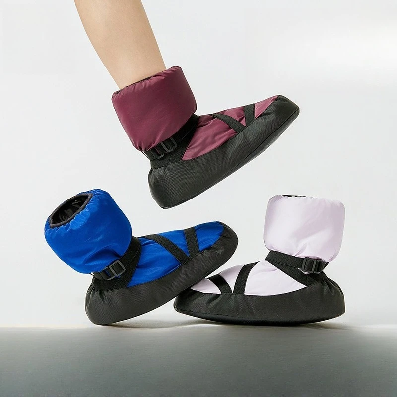 New Lace-up Dance Boots Women Thickened and Fleece Dance Warm Point Shoes Ballet Practice Warm Boots for Kid
New Lace-up Dance Boots Women Thickened and Fleece Dance Warm Point Shoes Ballet Practice Warm Boots for Kid