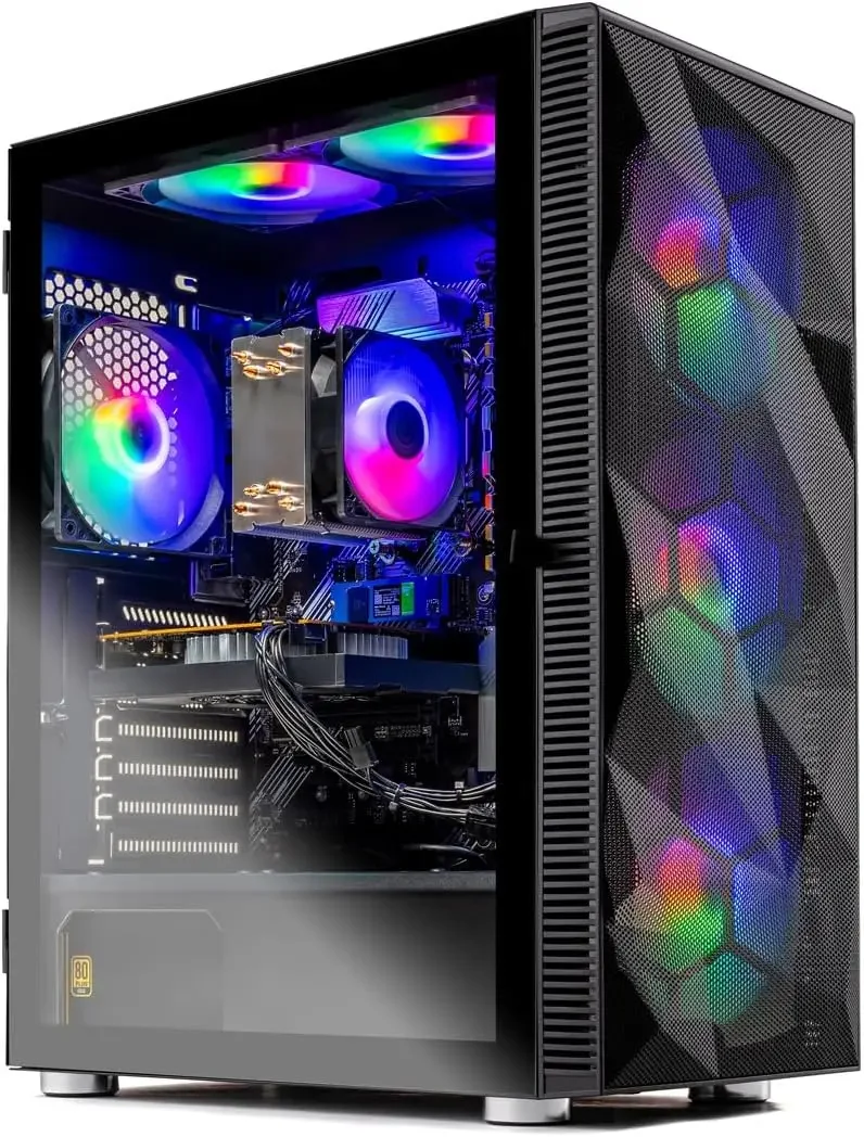 Ryzen 7 5700 3.7 GHz (4.6GHz), NVIDIA RTX 5060 Ti 8GB, 1TB NVMe SSD, 16GB DDR4 RAM 3200, 650W Gold PSU, Wi-Fi, Win 11
Ryzen 7 5700 3.7 GHz (4.6GHz), NVIDIA RTX 5060 Ti 8GB, 1TB NVMe SSD, 16GB DDR4 RAM 3200, 650W Gold PSU, Wi-Fi, Win 11