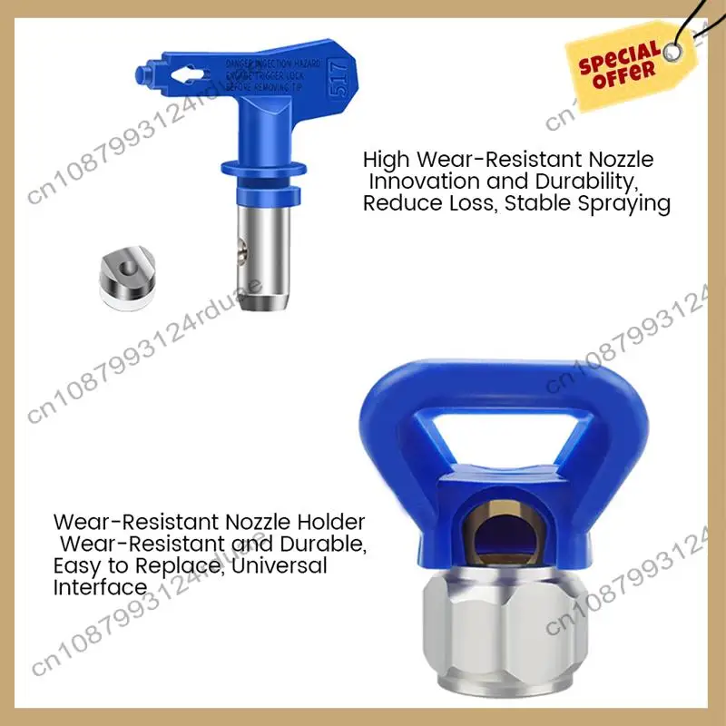 A75T 1 Set Airless Spray Hose Accessories Kit With 517 Nozzle Adapter And 30Cm Extension Rod Silver Metal
A75T 1 Set Airless Spray Hose Accessories Kit With 517 Nozzle Adapter And 30Cm Extension Rod Silver Metal