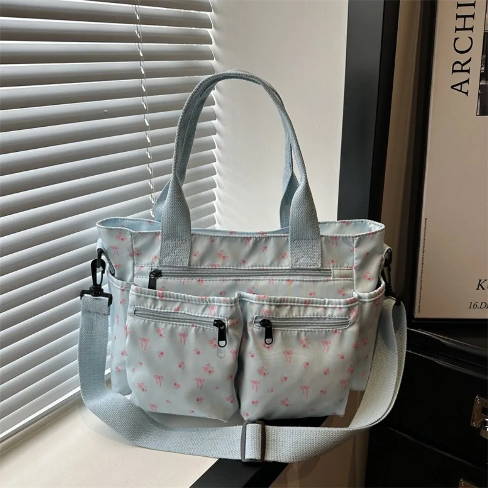 Casual Large Capacity Tote Bag Bow Multi-Pocket Crossbody Bag Adjustable Strap Waterproof Shopping Bag
Casual Large Capacity Tote Bag Bow Multi-Pocket Crossbody Bag Adjustable Strap Waterproof Shopping Bag