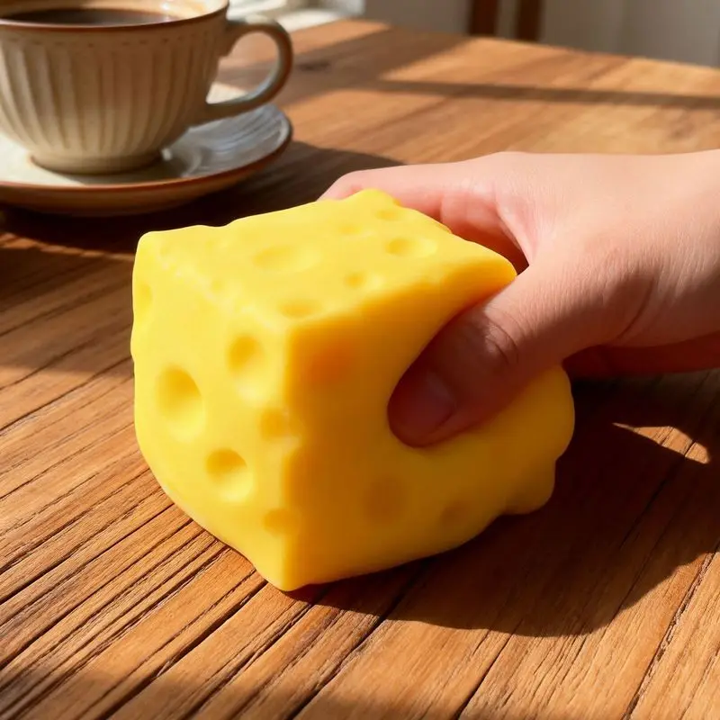 Squishy Square Cheese Squeeze Toys Slow Rebound Push Stress Relief Sensory Toy Soft Butter Cheese Fidget Toy Christmas Present
Squishy Square Cheese Squeeze Toys Slow Rebound Push Stress Relief Sensory Toy Soft Butter Cheese Fidget Toy Christmas Present