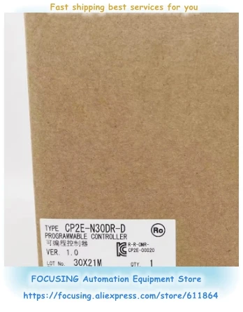CP2E-N30DT1-D Новый ПЛК на складе
CP2E-N30DT1-D Новый ПЛК на складе