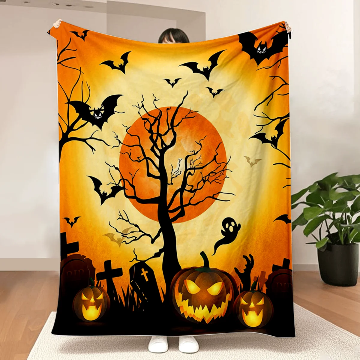 Cute Halloween Blankets for Women/Men, Halloween Blankets and Throws for Adults, Spooky Blanket , Fall Throw Blanket for Couch
Cute Halloween Blankets for Women/Men, Halloween Blankets and Throws for Adults, Spooky Blanket , Fall Throw Blanket for Couch