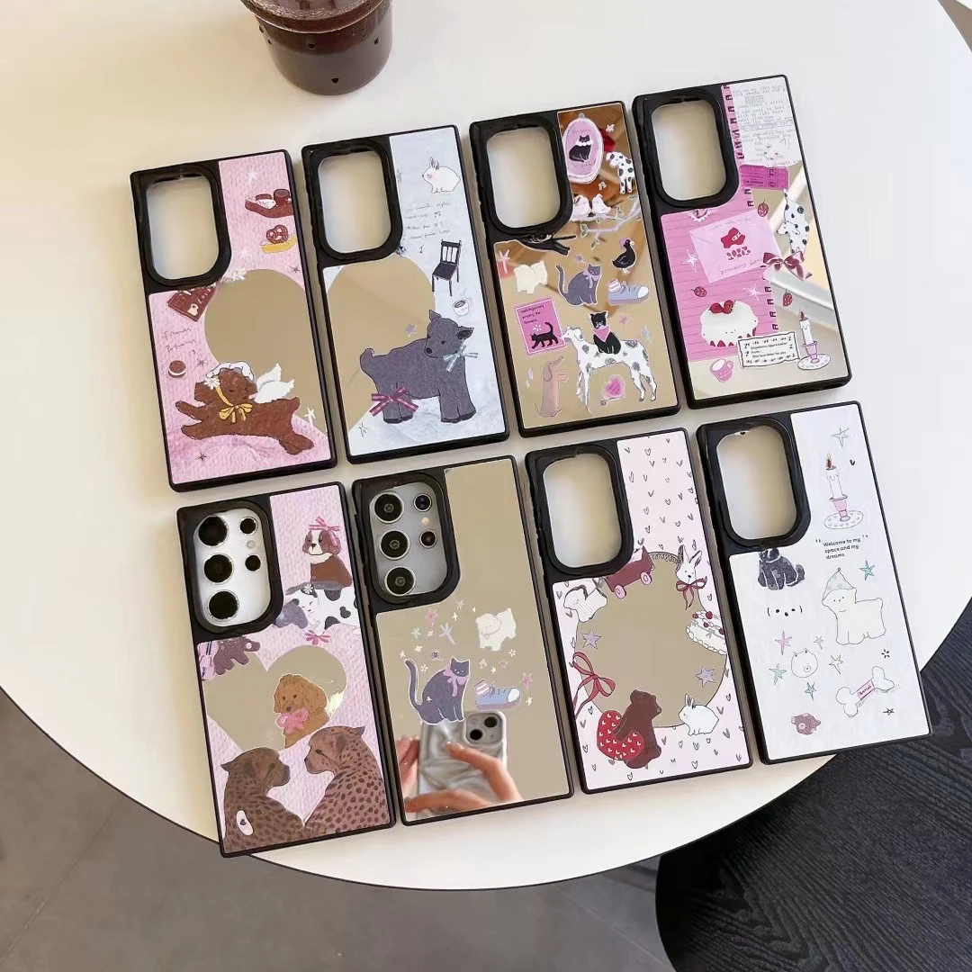 Cute Puppy Lovers Mirror Surface Magnetic Case for Galaxy S23 S24 S25 Ultra Plus S25+ S25U Case
Cute Puppy Lovers Mirror Surface Magnetic Case for Galaxy S23 S24 S25 Ultra Plus S25+ S25U Case