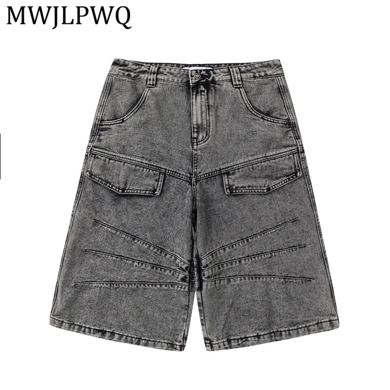 MWJLPWQ 2026 Spring New Cropped Denim Shorts American Style High Street Unique Design Loose Fit Men's Pants Summer Chic 15670
MWJLPWQ 2026 Spring New Cropped Denim Shorts American Style High Street Unique Design Loose Fit Men's Pants Summer Chic 15670