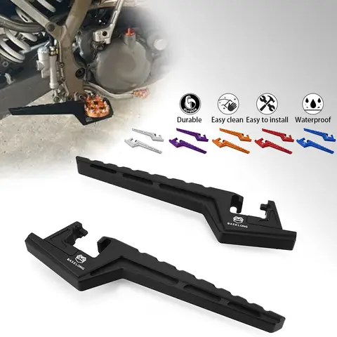 For Surron light bee X/S X/L1E Motorcycle Accessories Passenger Foot Peg Extensions Extended Footpegs Bike Dirt Bike Off-Road