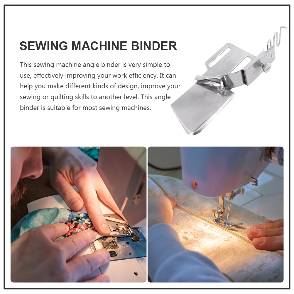 Binding Device Flat Seam Folder Multi-purpose Sewing Quilting Binder Patchwork Double Angle Stainless
Binding Device Flat Seam Folder Multi-purpose Sewing Quilting Binder Patchwork Double Angle Stainless