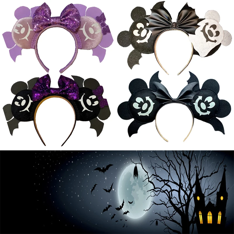 Bat Mickey Mouse Hairbands For Women Happy Halloween Headband Girl Cosplay Ghost Minnie Hairband Kid Disney Hair Accessorie Gift
Bat Mickey Mouse Hairbands For Women Happy Halloween Headband Girl Cosplay Ghost Minnie Hairband Kid Disney Hair Accessorie Gift