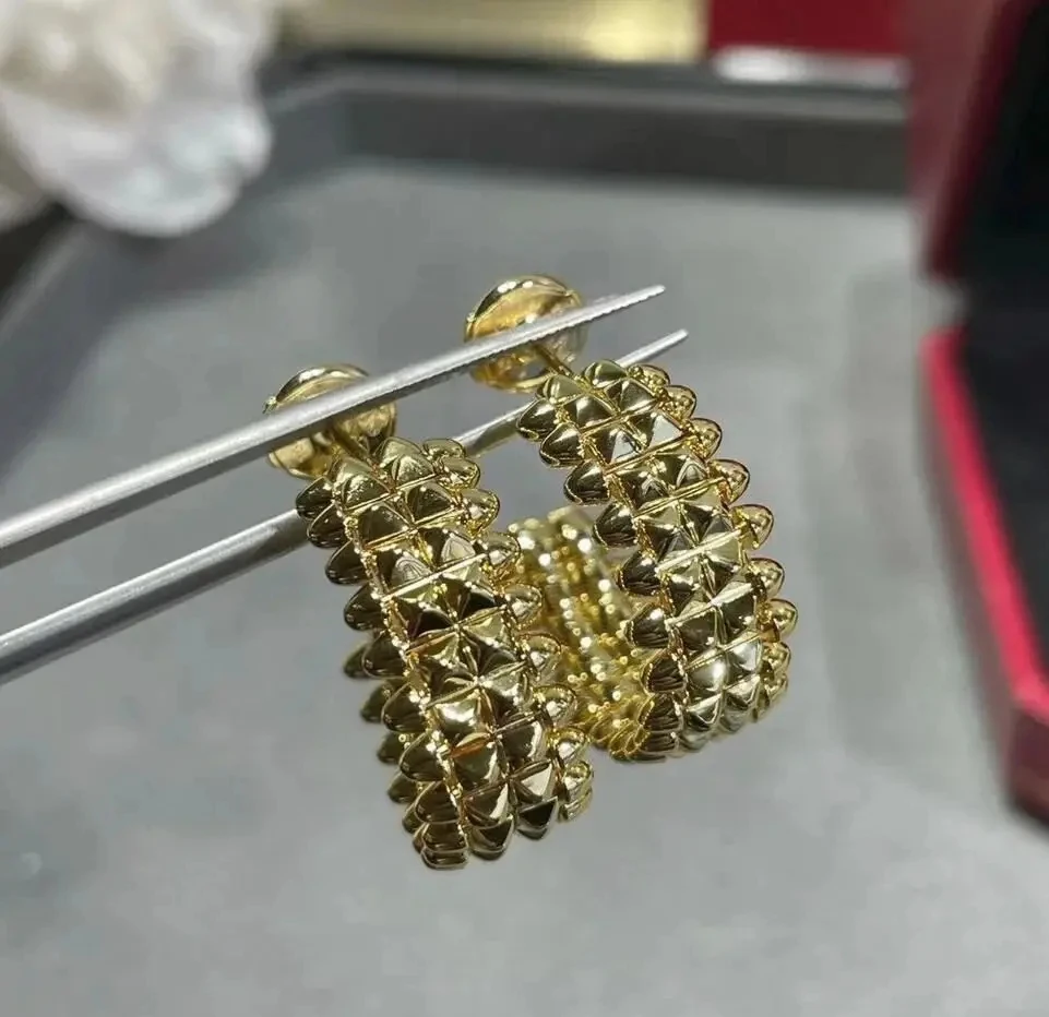 New 2023 Trend Classic High Quality Hot Brand Anniversary Gifts Jewelry Earrings For Women Wedding Party Rivet Design Ear Stud
New 2023 Trend Classic High Quality Hot Brand Anniversary Gifts Jewelry Earrings For Women Wedding Party Rivet Design Ear Stud