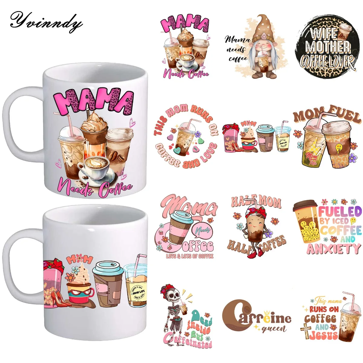 12Pcs/Set The Magical Dwarf And Mother's Day DIY Glass Jar Packaging Sticker UV DTF Paper Is Suitable For Decorating Cup Sticker
12Pcs/Set The Magical Dwarf And Mother's Day DIY Glass Jar Packaging Sticker UV DTF Paper Is Suitable For Decorating Cup Sticker