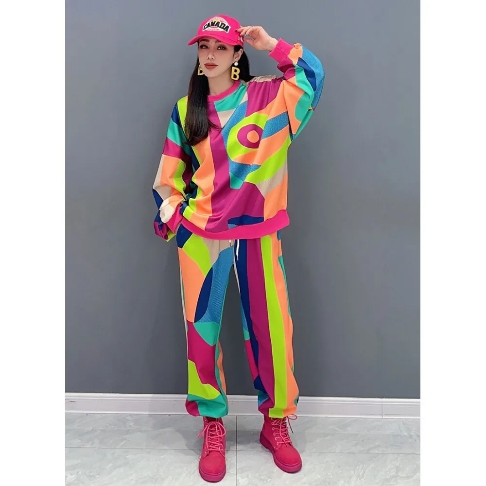 2024 Autumn New Fashion Pant Set Women Long Sleeved Round Neck Sweatshirt + Casual Pants Two Piece Set ZF138
2024 Autumn New Fashion Pant Set Women Long Sleeved Round Neck Sweatshirt + Casual Pants Two Piece Set ZF138