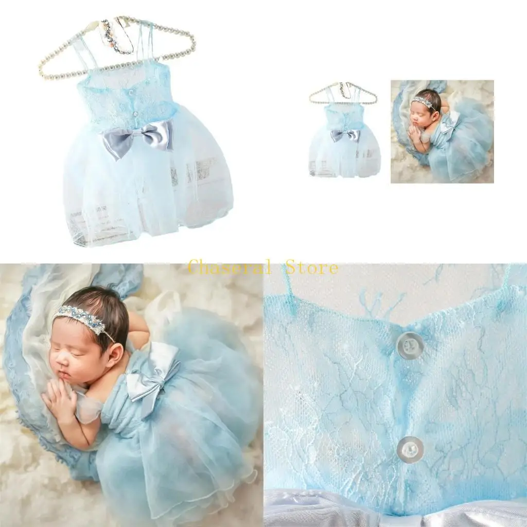 E7CE 1 комплект, платье для фотосъемки новорожденных с бантом и декором, платье без рукавов и повязка на голову с жемчугом
E7CE 1 комплект, платье для фотосъемки новорожденных с бантом и декором, платье без рукавов и повязка на голову с жемчугом
