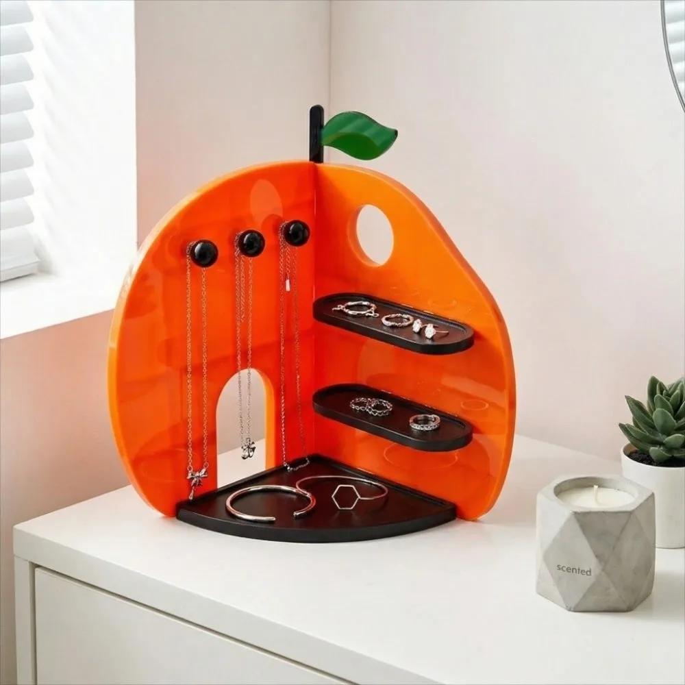 Space Saving Orange Jewelry Storage Rack Ornaments Stable Jewelry Display Tray Detachable Key Holder Desktop Decoration
Space Saving Orange Jewelry Storage Rack Ornaments Stable Jewelry Display Tray Detachable Key Holder Desktop Decoration