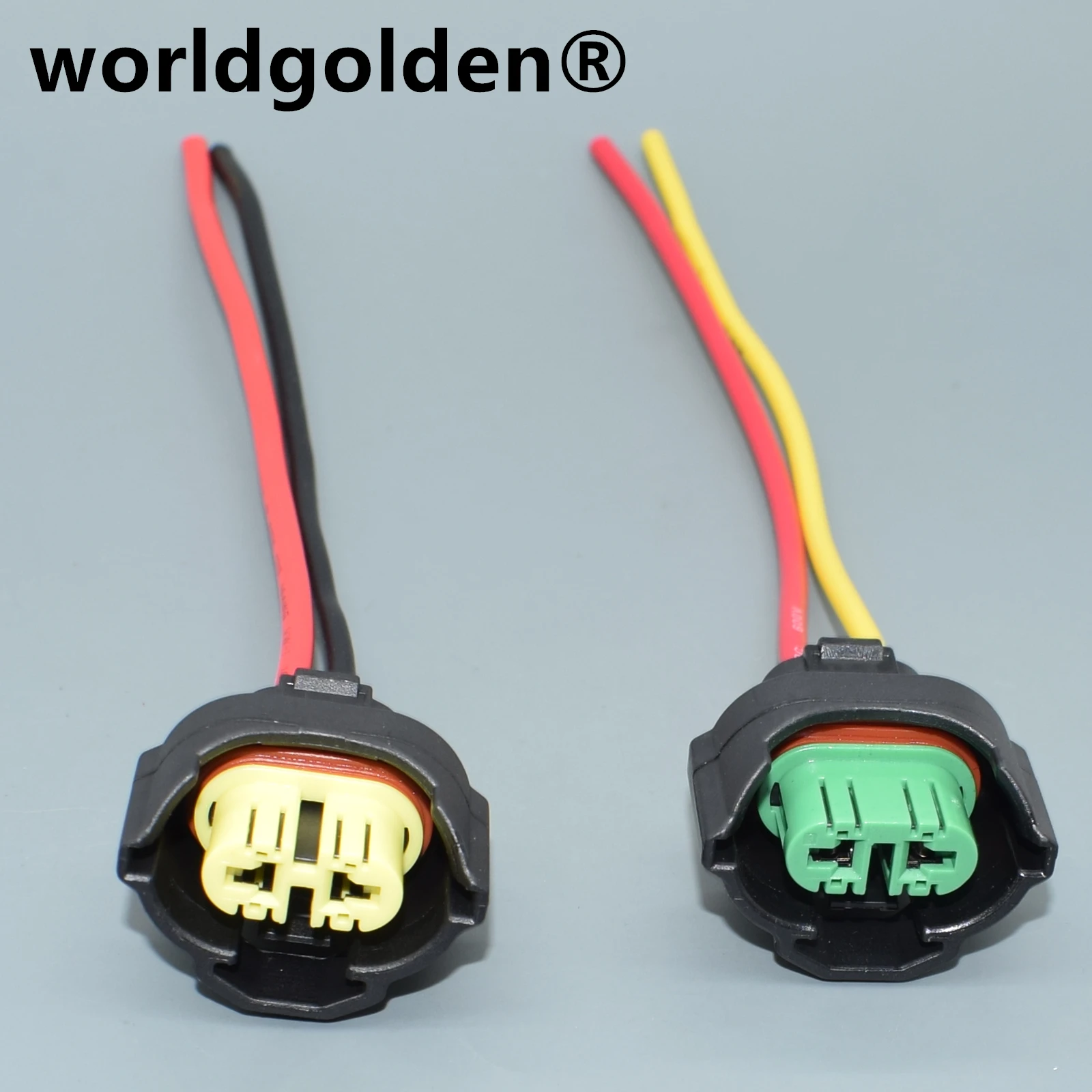 Worldgolden 2 Pin Auto Waterproof Wire Connector Car Fog Lamps Socket H11 H9 M6 Female Plug For Toyota Mazda 6189-0935
Worldgolden 2 Pin Auto Waterproof Wire Connector Car Fog Lamps Socket H11 H9 M6 Female Plug For Toyota Mazda 6189-0935