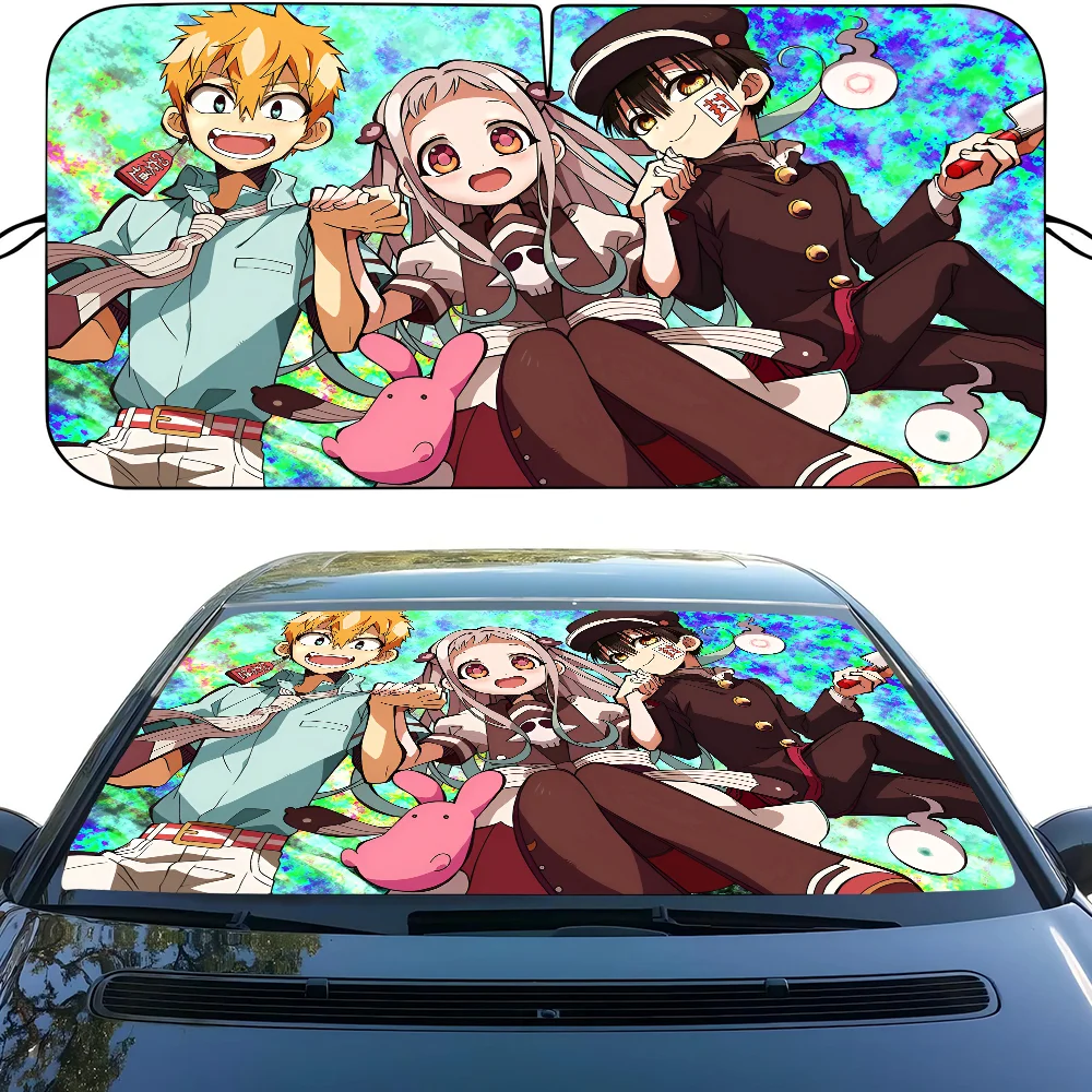 Anime Jibaku Shounen Hanako-kun Auto Windshield Sun Shade Personalized Picture Block UV Rays Sun Visor Protector Car Sunshade
Anime Jibaku Shounen Hanako-kun Auto Windshield Sun Shade Personalized Picture Block UV Rays Sun Visor Protector Car Sunshade