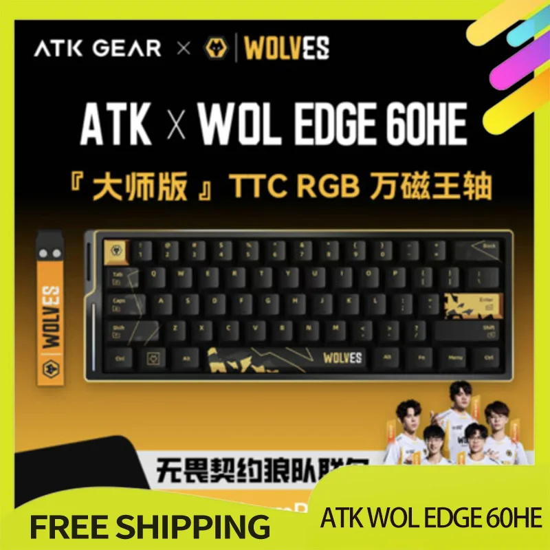 Клавиатура с магнитным переключателем Atk Edge60, проводная RGB-алюминиевая игровая клавиатура для киберспорта, колпачки для клавиш Pbt, 8 кГц, аксессуары для ПК по индивидуальному заказу, подарки
Клавиатура с магнитным переключателем Atk Edge60, проводная RGB-алюминиевая игровая клавиатура для киберспорта, колпачки для клавиш Pbt, 8 кГц, аксессуары для ПК по индивидуальному заказу, подарки