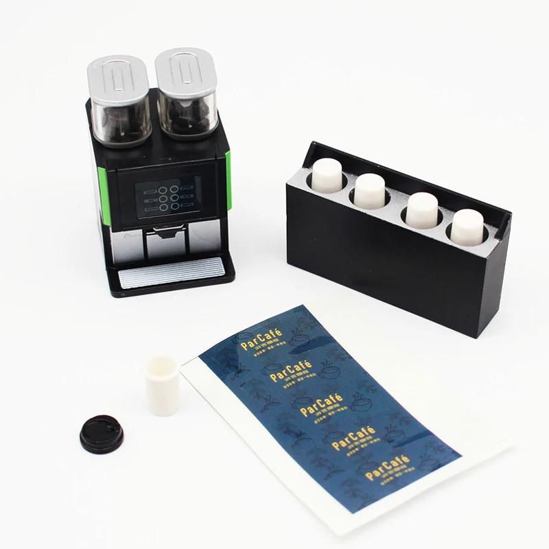 1/12 Mini Dollhouse Kitchen Electrical Toy Coffee Maker Coffee Cup Juice Maker Simulation Furniture Doll House Accessories
1/12 Mini Dollhouse Kitchen Electrical Toy Coffee Maker Coffee Cup Juice Maker Simulation Furniture Doll House Accessories
