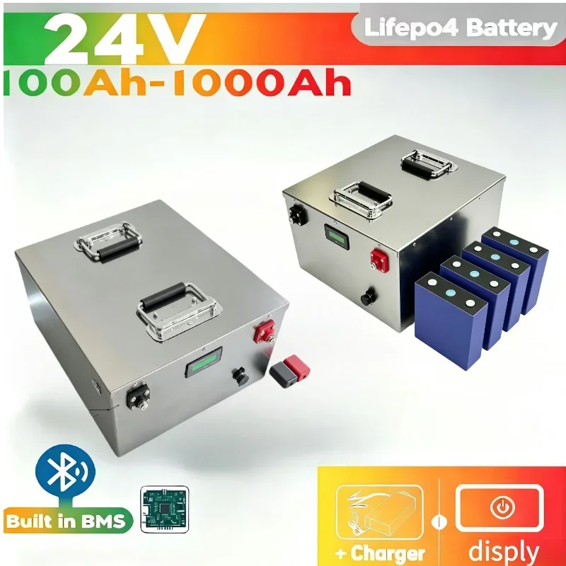 24V Premium LiFePO4 Storage Battery, Trusted Power Source for Recreational Car & Removable Power Appliances, Safe & Consistent D
24V Premium LiFePO4 Storage Battery, Trusted Power Source for Recreational Car & Removable Power Appliances, Safe & Consistent D