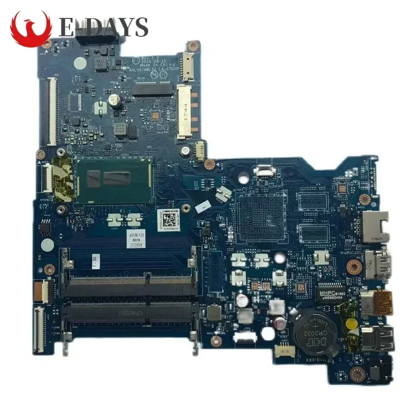 Материнская плата для ноутбука HP Pavilion 15-AC 15-AY 250 G4 LA-C701P, материнская плата для ноутбука с процессором I3 I5 I7 4-го/5 UMA, 100% протестировано, хорошо
Материнская плата для ноутбука HP Pavilion 15-AC 15-AY 250 G4 LA-C701P, материнская плата для ноутбука с процессором I3 I5 I7 4-го/5 UMA, 100% протестировано, хорошо