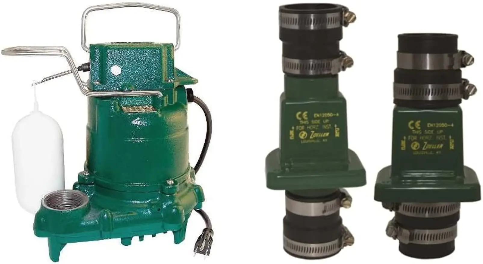 Zoeller Mighty-mate Submersible Sump Pump (M53) and PVC Check Valve (30-0181) Bundle
Zoeller Mighty-mate Submersible Sump Pump (M53) and PVC Check Valve (30-0181) Bundle