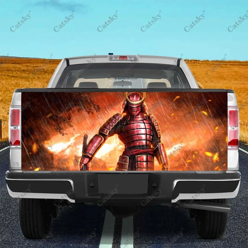 Samurai Truck Tailgate Wrap HD Decal Graphics Universal Fit for Full Size Trucks Weatherproof & Car Wash Safe
Samurai Truck Tailgate Wrap HD Decal Graphics Universal Fit for Full Size Trucks Weatherproof & Car Wash Safe