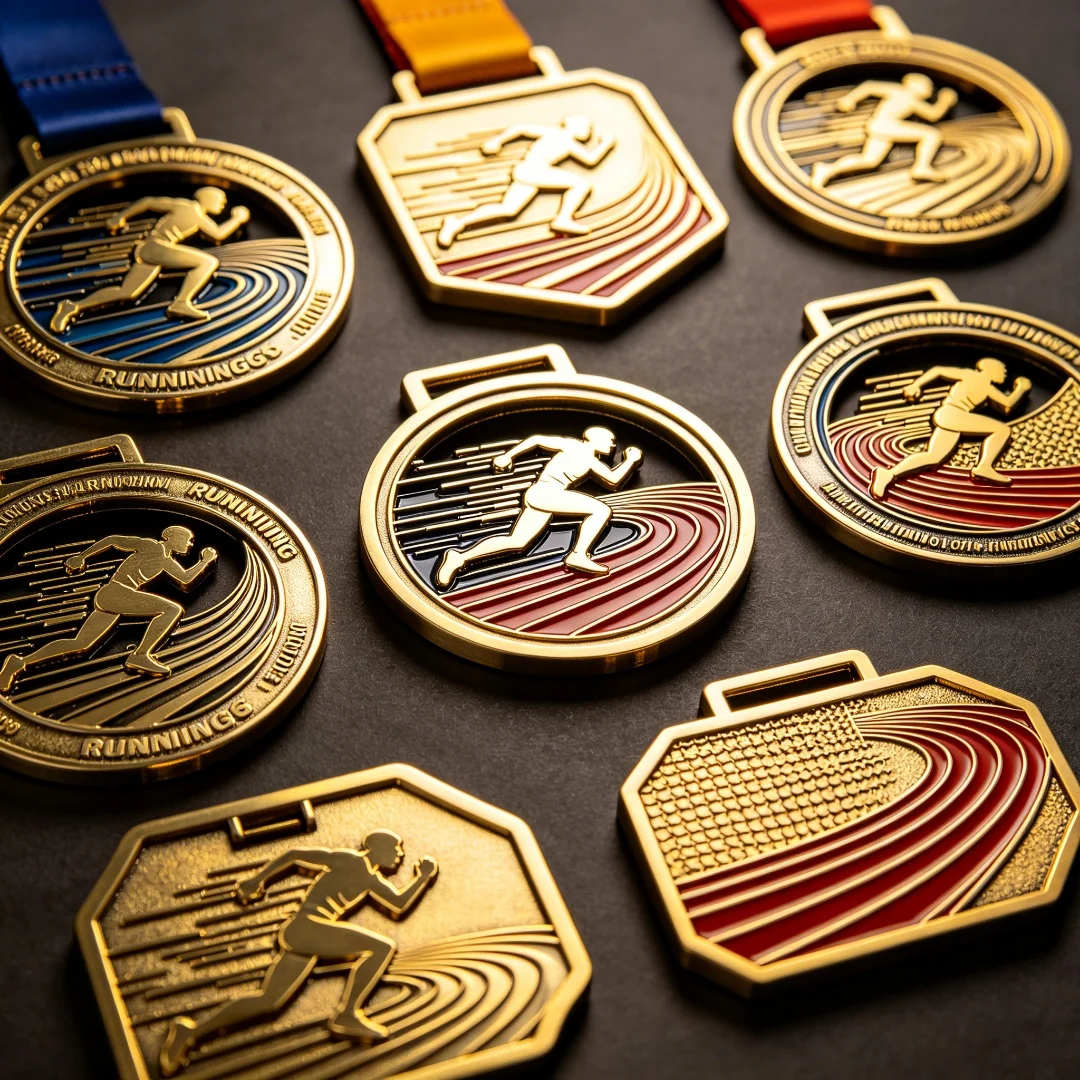 Custom Running Sports Medal, Enamel Embossed Race Award, Marathon Competition Winner Souvenir Medal
Custom Running Sports Medal, Enamel Embossed Race Award, Marathon Competition Winner Souvenir Medal