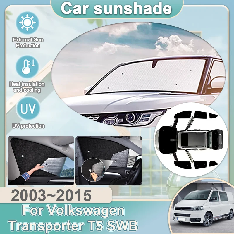 For VW Volkswagen Transporter Caravelle Multivan Doubleback T5 SWB 2003~2015 Reflector Shade Visor Sunscreen Window Protection
For VW Volkswagen Transporter Caravelle Multivan Doubleback T5 SWB 2003~2015 Reflector Shade Visor Sunscreen Window Protection