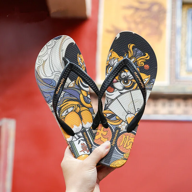 Men's New Flip Flops Anti Slip Casual Clip On Slippers Summer Beach Shoes Outdoor Wear Beach Slippers
Men's New Flip Flops Anti Slip Casual Clip On Slippers Summer Beach Shoes Outdoor Wear Beach Slippers